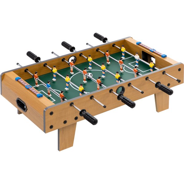 HOMCOM Foosball Table for Children from 6 Years 2 Balls 18 Players 69 x 37 x 24 cm | Aosom Ireland