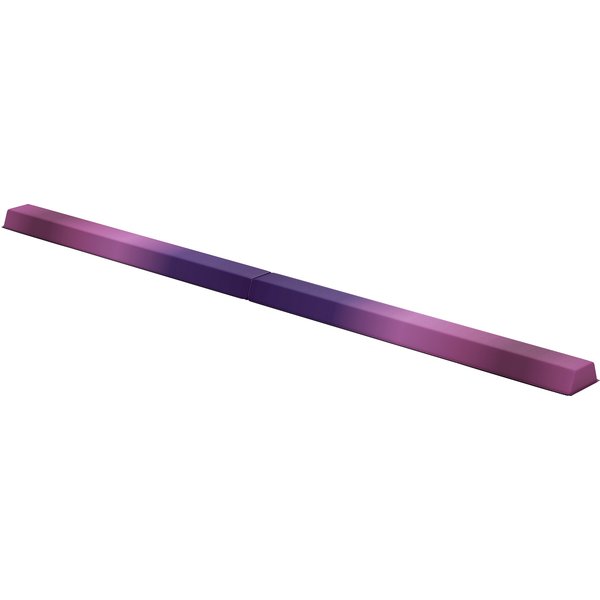 SPORTNOW 7.7ft Folding Gymnastics Beam, Floor Balance Beam for Kids with Anti-Slip Base, Gymnastics Equipment for Home, Purple | Aosom Ireland