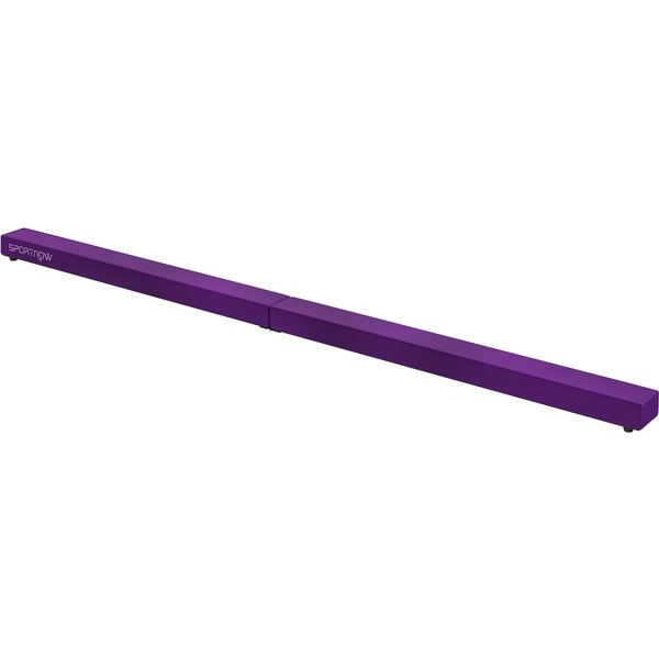 SPORTNOW 210 cm Folding Velvet Balance Beam, Balance Beam with Non-Slip Base, for Children and Adults, Purple | Aosom Ireland