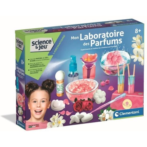 Kit CréAtion De Parfums - Clementoni - Mon Laboratoire Des Parfums - Pour Enfants A Partir De 8 Ans-image