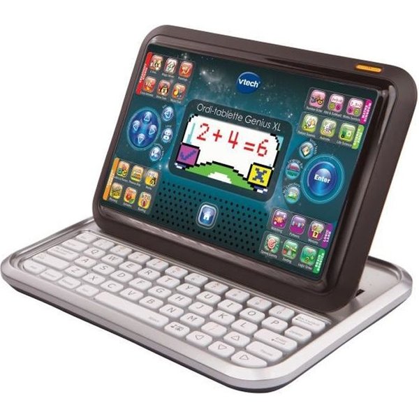 Vtech - Genius XL Color - Ordi-Tablette Enfant - Noir-image