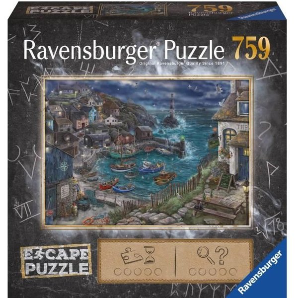Escape Puzzle Le Phare - Ravensburger - 759 Pieces - Pour Adultes Et Enfants Des 12 Ans - Jeu D'éVasion-image