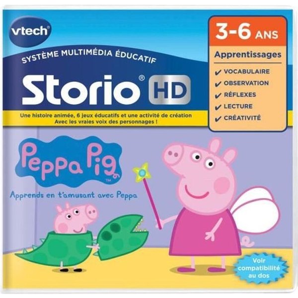 Vtech - Jeu ÉDucatif Storio - Peppa Pig-image