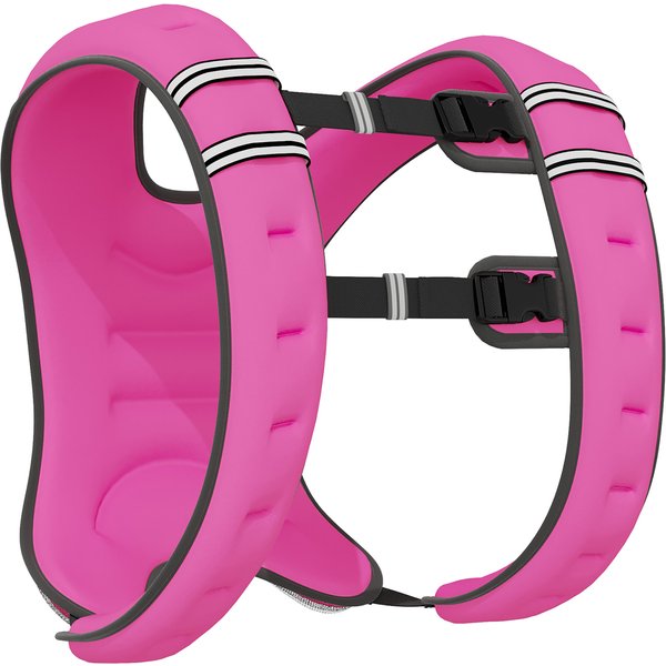 HOMCOM 8kg Breathable Weighted Vest with Storage Pocket and Shoulder Straps, Oxford Fabric, 40x35 cm, Pink | Aosom Ireland