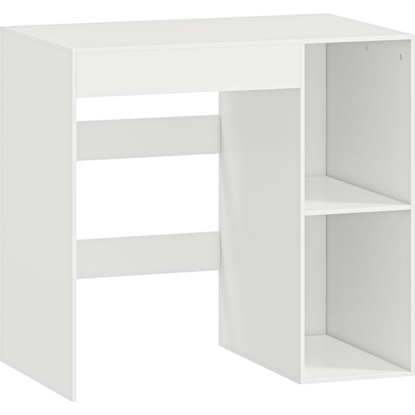 HOMCOM Over-Washer Cabinet with 2 Open Shelves, Freestanding, 96x60x95 cm, White | Aosom Ireland
