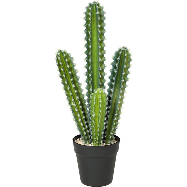 HOMCOM Artificial Cactus Plant 53 cm Potted Fake Plant for Home, Office | Aosom Ireland