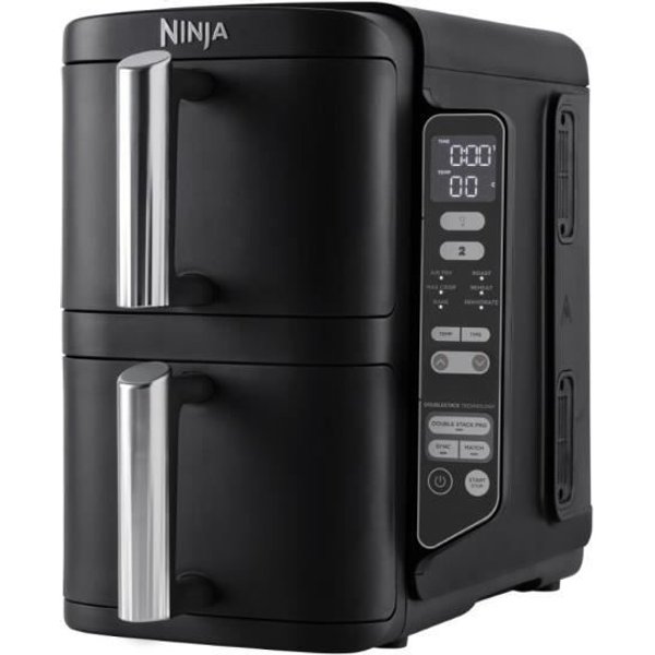 Friteuse Sans Huile Ninja - Double Stack SL300EU - Capacité 7,6L - 6 Programmes De Cuisson - 2470W-image