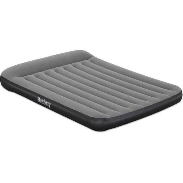 Matelas Gonflable - Bestway - 671BS - Tritech Queen - 2 Places, Pompe USB IntéGréE, 2,03 M X 1,52 M X 30 Cm-image
