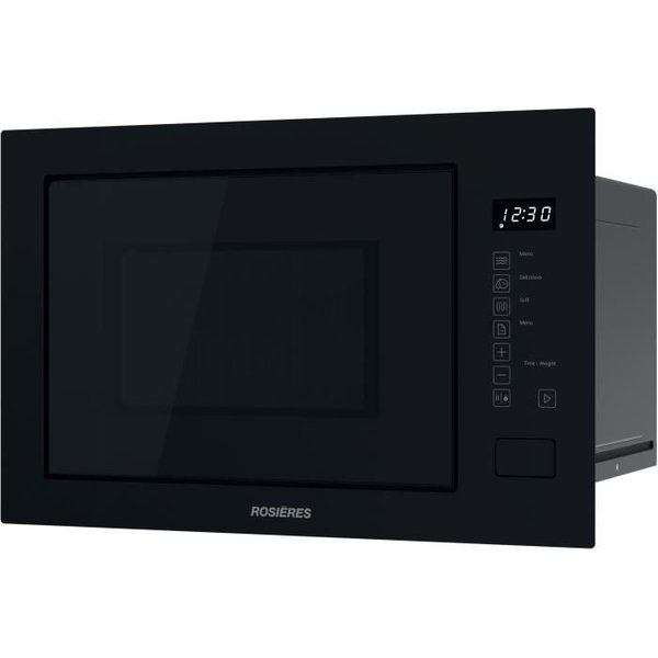 Micro-Ondes Encastrable - Rosieres - RO38FL7N25LWB - Noir - 28 L - 59,5 X 36,8 X 38,5 Cm-image