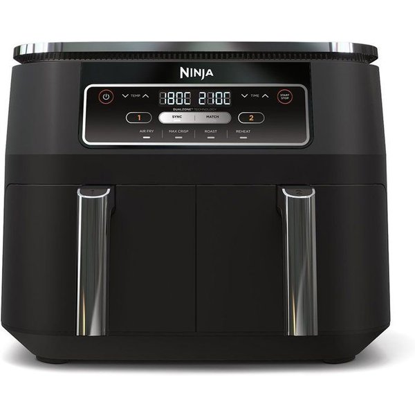 Friteuse Sans Huile Ninja - Foodi AF200EU - Capacité 7,6L - Double Cuve - 4 Programmes De Cuisson - 2400W-image