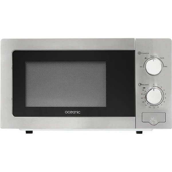 Micro-Ondes Monfonction Oceanic MO20S Silver L45X H24 X P32,1 Cm 20L-image