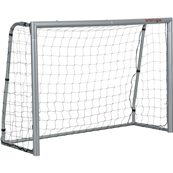 SPORTNOW 8ft x 5ft Football Goal, Football Net for Garden with Ground Stakes, Quick and Simple Set Up | Aosom Ireland