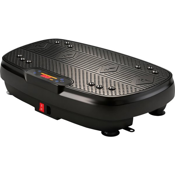 SPORTNOW Vibration Plate Exercise Machine with 120 Speed Levels, 5 Programs, Quiet Vibrating Plate with Resistance Bands | Aosom Ireland