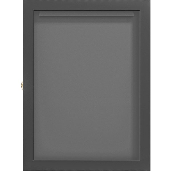 HOMCOM Frame box T-frame frame for jersey acrylic door felt internal lining 71 x 6.5 x 89 cm black | Aosom Ireland