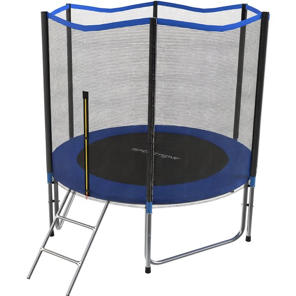 Sportnow Trampoline 305 Cm Avec Filet De Protection Et éChelle Pour ExtéRieur.-image