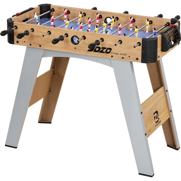 Sportnow Baby-Foot : Mini Table De 89 Cm, 2 Marqueurs Manuels, Violet-image