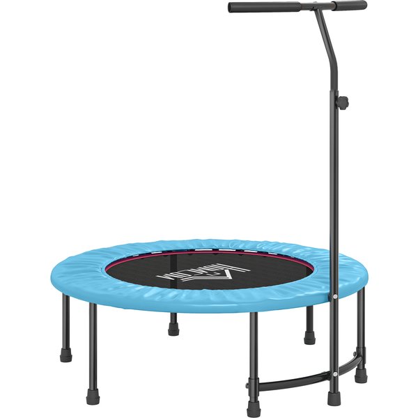 HOMCOM Trampoline Rebounder Adjustable Jumper, 40"-Blue Aosom UK