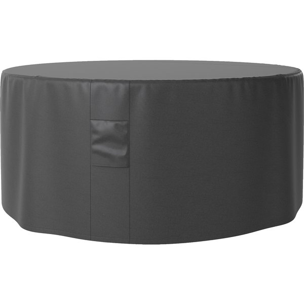 Outsunny Garden Patio Large Furniture Set Round Cover 600D Oxford Waterproof, Ф193 x 80H cm, Black | Aosom Ireland