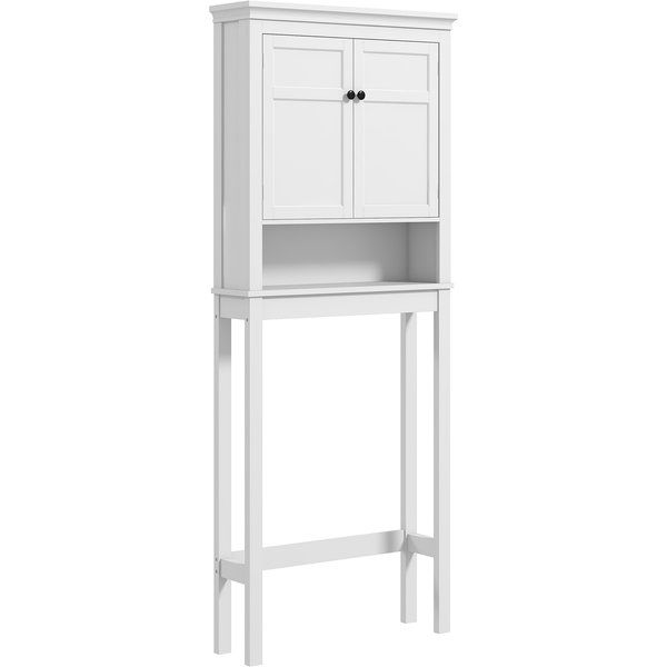 HOMCOM Over-Toilet/Appliance Storage Cabinet - White | Aosom Ireland
