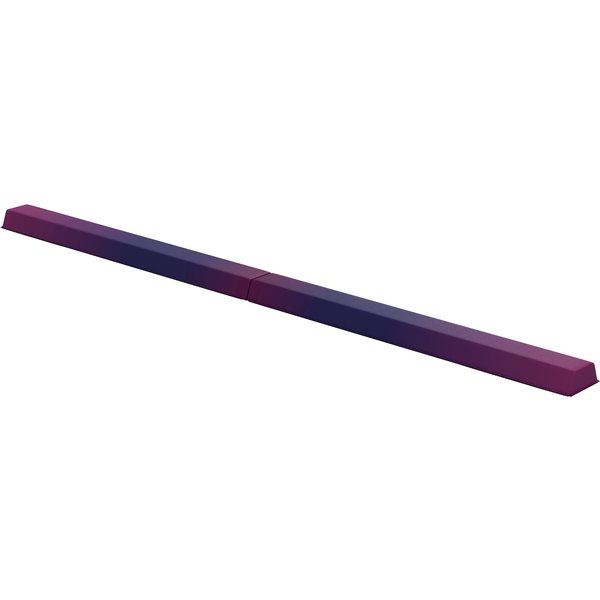 SPORTNOW 7.7ft Folding Gymnastics Beam, Floor Balance Beam for Kids with Anti-Slip Base, Gymnastics Equipment for Home, Blue | Aosom Ireland