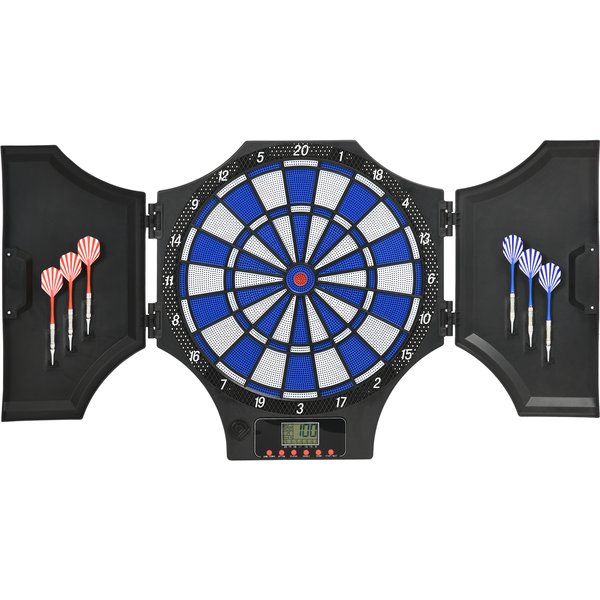 SPORTNOW Electronic Dartboard Set, with 31 Games, for Eight Players | Aosom Ireland