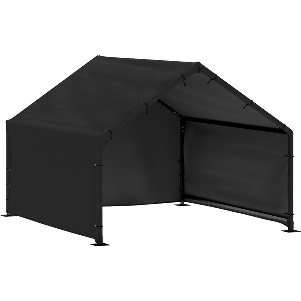 PawHut Dog Shade Shelter Outdoor, Dog House Outside with Canopy, Pet Tent for Small Medium Large Breeds | Aosom Ireland