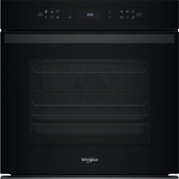 Four Encastrable - Pyrolyse + Hydrolyse - Whirlpool - WOI68PT1SBAF - Noir - Porte Froide - 73 L - 59,5 X 56,4 X 59,7 Cm-image
