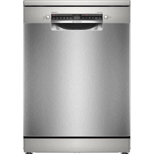 Lave-Vaisselle Pose-Libre Bosch SMS4ECI26E SER4 - 13 Couverts - Induction - L60Cm - 44 Db - Tiroir A Couverts - Acier Brossé-image