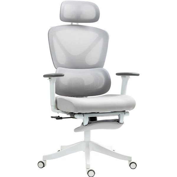 Homcom Fauteuil De Bureau Fauteuil De Bureau, Hauteur RéGlable, Dossier Inclinable, Appui-TêTe Rotatif, 71X70X119Cm, Noir-image