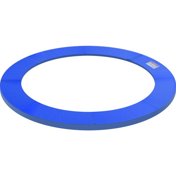 HOMCOM Trampolin Zubehör Set Randabdeckung Sicherheitsnetz Wetterplane für 8ft-15ft Ø 305cm Blau für sicheren Sprungspaß Aosom.de