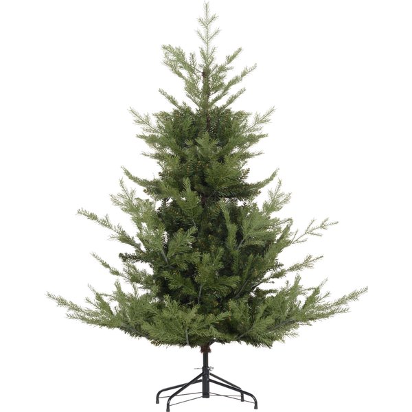 HOMCOM 180 cm Weihnachtsbaum Künstlich Naturgetreu Dichte Zweige Christbaum mit 1942 Astspitzen realistisches Aussehen für Weihnachtsfest Grün Aosom