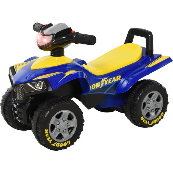 HOMCOM Rutscher Kinder Rutscherauto Kinderauto Kinderfahrzeug Licht Hupe Kunststoff Stahl Rot 60 x 31 x 42 cm Aosom