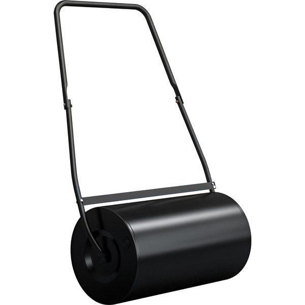 DURHAND Heavy Duty Garden Lawn Roller Push Tow Water Sand Filled 46L Equipment Manual Push Rolling Drum Aosom UK