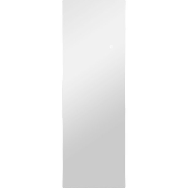 HOMCOM Ganzkörperspiegel 40 x 120 cm Standspiegel mit LED Lichte, Wandspiegel mit Touch-Steuerung, rahmenlos Bodenspiegel, für Schlafzimmer, Wohnzimmer Aosom