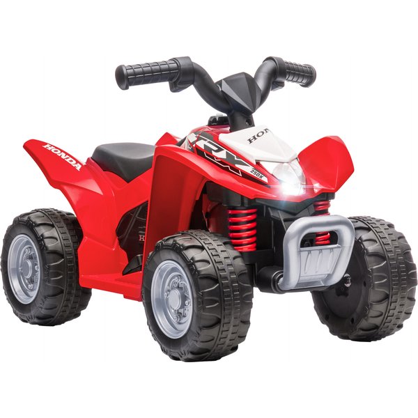 AIYAPLAY Honda Licensed Electric Ride on Cars Kids Car Kids Electric Quad Bike 6V ATV Ride On, 4 Pack, for 1.5-3 Years Red Aosom UK