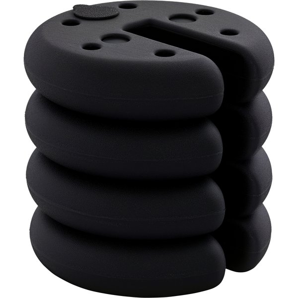 Outsunny Gazebo Tent Sand Leg Weights, Sand Fillable Set of 4 PCs, Marquee Party Tent Canopy Accessory