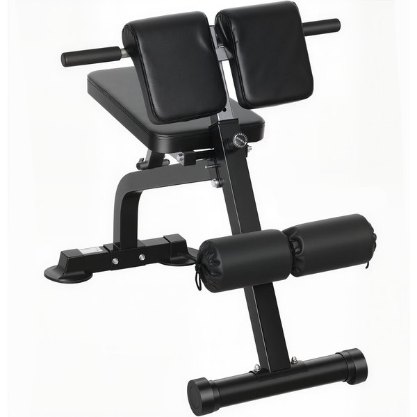 SPORTNOW Hantelbank Klappbar Multifunktionale Trainingsbank mit 10-Fach Verstellbarer Höhe Schrägbank für Ganzkörpertraining Bauchtrainer Fitnessbank bis 150 kg belastbar für Zuhause Fitnessstudio Aosom