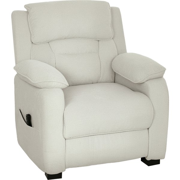 Homcom Fauteuil Relax éLectrique Fauteuil Inclinable Port USB Repose-Pieds Poches LatéRales TéLéCommande 86X90X103Cm Beige-image