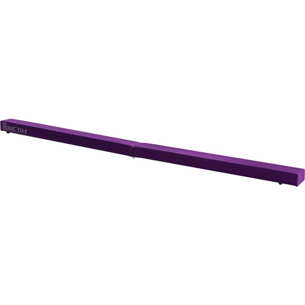 HOMCOM Balance Beam Trainer, 2.1 m-Purple