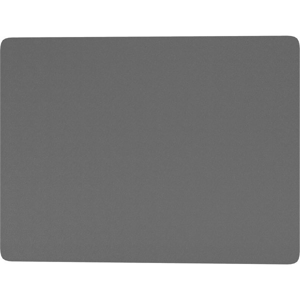 HOMCOM Bodenschutzmatte 90 x 120 cm Bürostuhl Unterlage in Schwarz, Kratzfest Stuhlunterlage, Bodenmatte für Hartböden Aosom