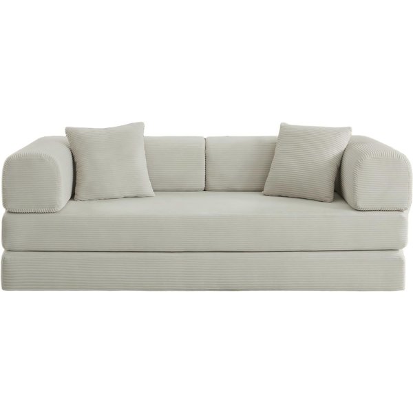 Knochenloses modulares Sofa,Beige Aosom.de