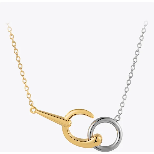Collares Para Mujer Trending Necklaces 18K Gold Plated Mixed Color Pendants Necklace For Women Fashion Jewelry P223316