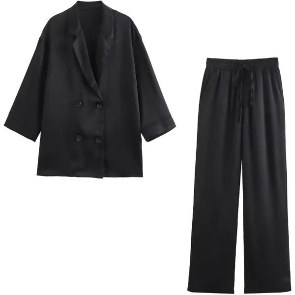 ZR Sets of Two Pieces for Modern Women Elegant Women's Suits Set Pants Piece Outfit Luxury Casual Womens Outfits Clothing