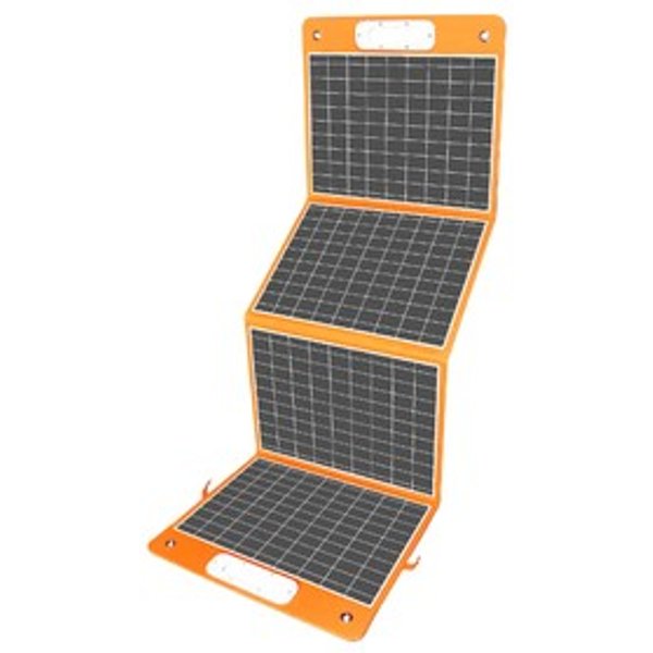 Flashfish Tsp 18V100W Foldable Solar Panel Portable Solar Charger With Dcusb Output-image