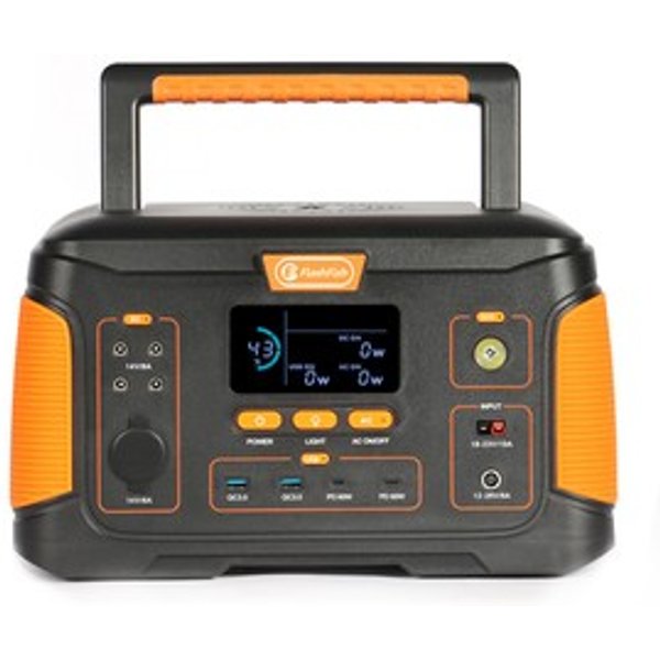 Flashfish J1000 Plus 1000W Portable Power Station 9324Wh252000Mah Backup Solar Generator 220V Pure Sine Wave AC Outlets 15W Wireless Charging LCD Display-image
