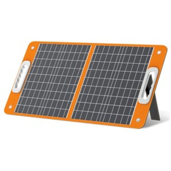 Panneau Solaire Pliable Flashfish TSP18V 60W Chargeur Solaire Portable Avec Sorties CC 2 Sorties USB-image