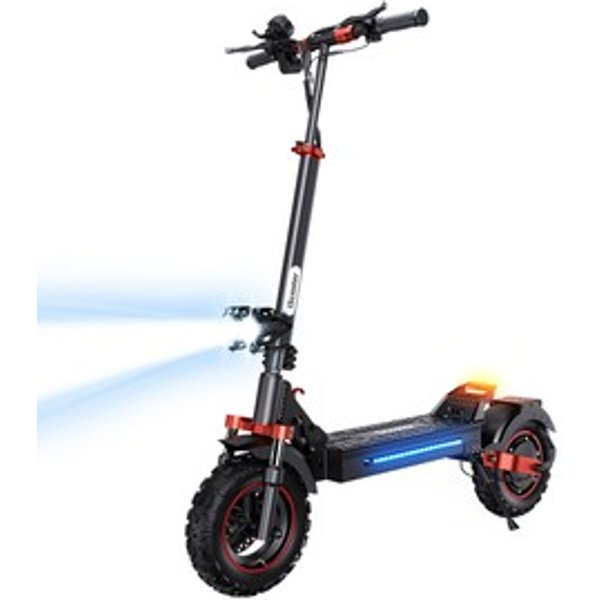 Iscooter Ix5S Trottinette éLectrique Moteur 1000 W Batterie 48 V 15 Ah Pneu 11 Pouces Vitesse Maximale 45 Kmh Autonomie 40 Km Freins à Double Disque Amortisseurs Avant Et ArrièRe-image