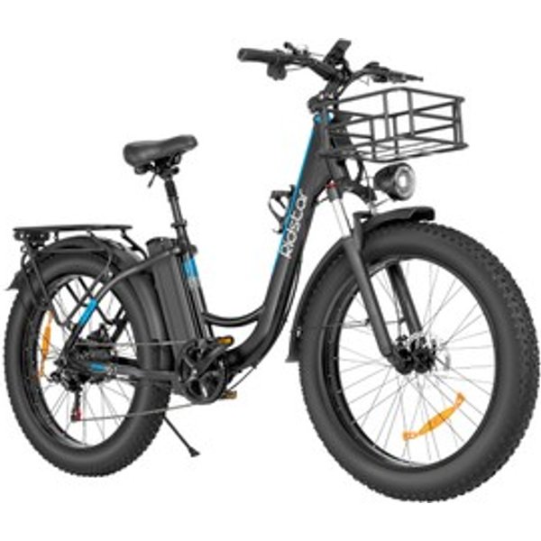 Ridstar MN26 VéLo éLectrique Moteur 750 W Pneus Larges 26 X 40 Pouces Batterie 48 V 20 Ah Vitesse Maximale 58 Kmh Autonomie Maximale 90 Km Shimano 7 Vitesses Frein à Disque MéCanique-image
