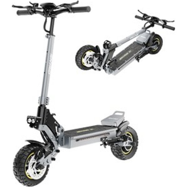 Ienyrid S1 Trottinette éLectrique Moteur 250 W Batterie 48 V 15 Ah Pneus Toutterrain 10 Pouces Vitesse Maximale 25 Kmh Autonomie 40 Km Freins à Double Disque Suspension à Ressort Hydraulique Avant Et ArrièRe éCran LCD-image