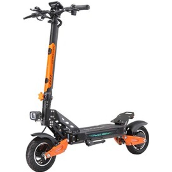 Halo Knight T102 Trottinette éLectrique Moteur 1200 W Batterie 52 V 21 Ah Pneus 10 Pouces Vitesse Maximale 50 Kmh Autonomie 45 Km Doubles Freins à Disque Doubles Suspensions-image
